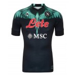 Camisolas de futebol SSC Napoli Limited Edition Burlon Equipamento 2021 Manga Curta